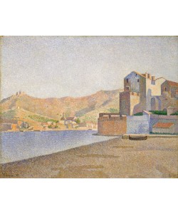 Paul Signac, Collioure, La Plage de la ville, Opus 165