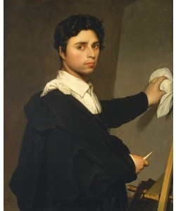 JEAN-AUGUSTE-DOMINIQUE INGRES, Ingres als junger Mann