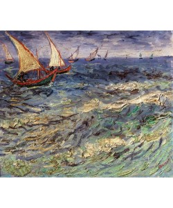 Vincent van Gogh, Fischerboote bei Saintes-Maries