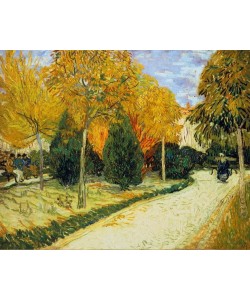Vincent van Gogh, Weg im Park von Arles