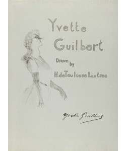 Henri de Toulouse-Lautrec, Cover - Yvette Guilbert