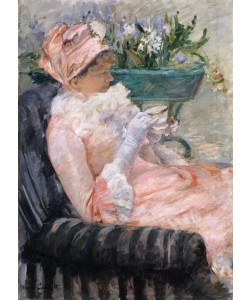 Mary Cassatt, Die Tasse Tee