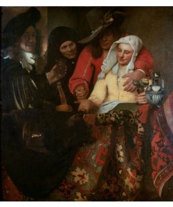 Jan Vermeer, Bei der Kupplerin