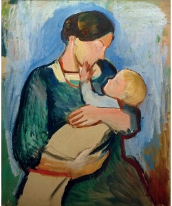 August Macke, Mutter mit Kind