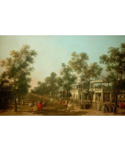 Giovanni Antonio Canaletto, Große Promenade in den Vauxhall Gardens
