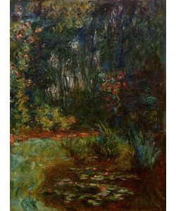 Claude Monet, Winkel des Seerosenbeckens, 1918