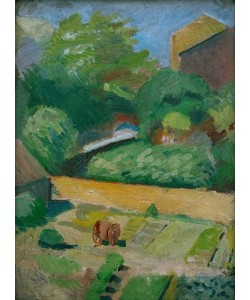 August Macke, Blick in den Nachbargarten (Bonn)