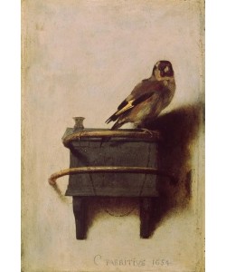 Carel Fabritius, Der Goldfink (Der Distelfink, Der Stieglitz)