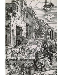 Albrecht Dürer, Ruhe auf der Flucht nach Ägypten (Die heilige Familie im Hof)