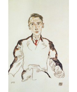 Egon Schiele, Bildnis Dr. Heinrich Rieger
