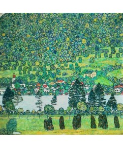 Gustav Klimt, Waldabhang in Unterach 