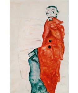 Egon Schiele, Selbstbildnis als Gefangener