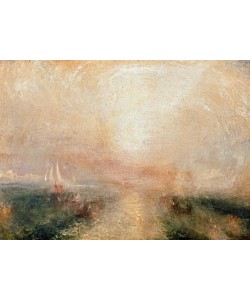 JOSEPH MALLORD WILLIAM TURNER, Yacht Approaching the Coast