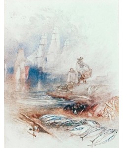 JOSEPH MALLORD WILLIAM TURNER, Mackerel on the Beach