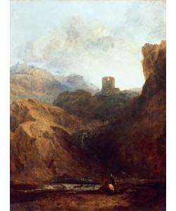 JOSEPH MALLORD WILLIAM TURNER, Dolbadarn Castle