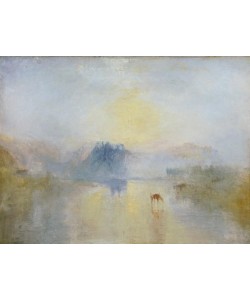 JOSEPH MALLORD WILLIAM TURNER, Norham Castle, Sunrise