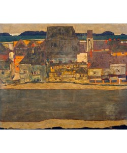 Egon Schiele, Häuser am Fluß II