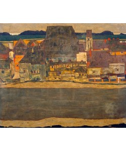 Egon Schiele, Häuser am Fluß II