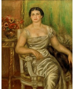 Pierre-Auguste Renoir, Portrait de la poétesse Alice Vallières-Merzbach
