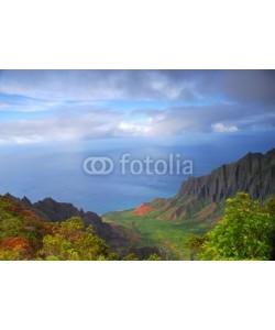 David Smith, Dramatic Napali valley along the coast of Kauai, Hawaii