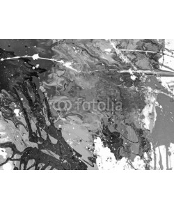 Artlu, Abstract hand painted monochrome background