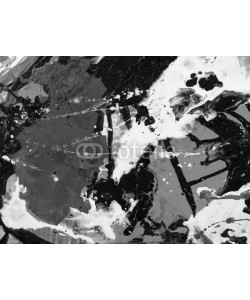Artlu, Abstract hand painted monochrome background