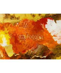 Artlu, Abstract art background. Hand drawn acrylic painting.