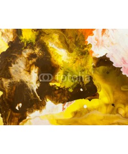 Artlu, Abstract art background. Hand drawn acrylic painting.