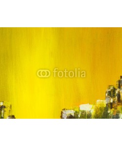 Artlu, Abstract art background. Hand drawn acrylic painting.