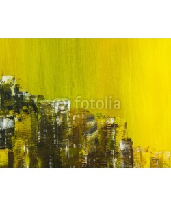 Artlu, Abstract art background. Hand drawn acrylic painting.