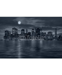 bluraz, New York City at night