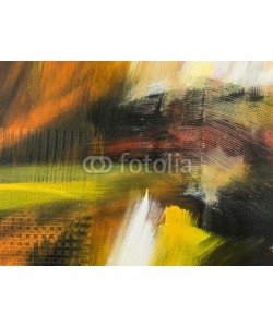Artlu, Abstract art background. Hand drawn acrylic painting.
