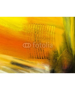 Artlu, Abstract art background. Hand drawn acrylic painting.