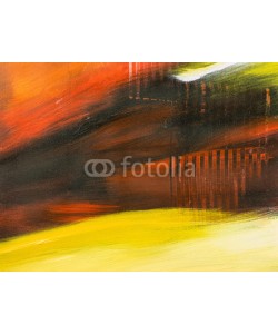 Artlu, Abstract art background. Hand drawn acrylic painting.