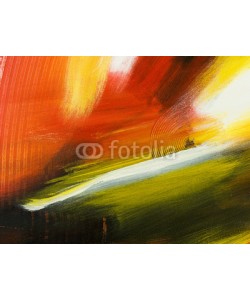 Artlu, Abstract art background. Hand drawn acrylic painting.