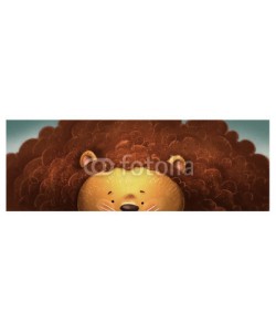cirodelia, leon ilustracion