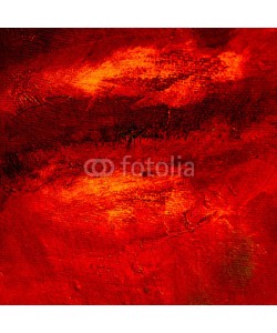 Mikhail Zahranichny, modern abstract oil painting for interior on rough canvas, illustration, background