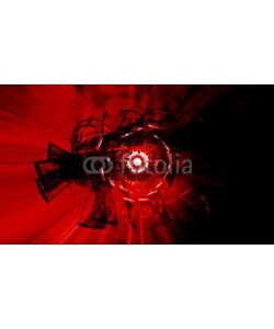 zeber, 3D futuristic background