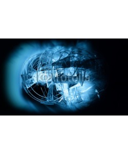 zeber, 3D futuristic background