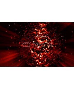 zeber, 3D futuristic background