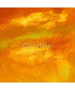 Mikhail Zahranichny, abstract modern painting for interior effect of rust, oil on canvas, illustration