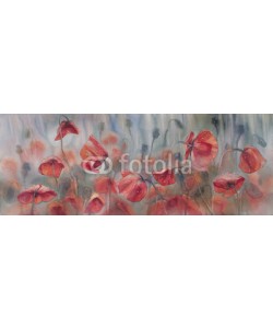 Egle, Poppies watercolor