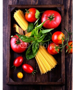 oxxyzay, Spaghetti and tomatoes with herbs.