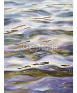 Egle, violet water watercolor