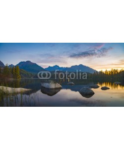 Mike Mareen, mountain lake in the Slovak High Tatras