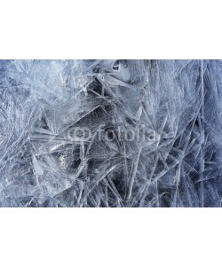 kichigin19, Transparent ice crystals texture cracked background