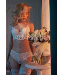 George Mayer, Sensual blonde at the window