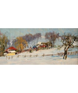 vadim_fl, landscape, oil painting, hand made