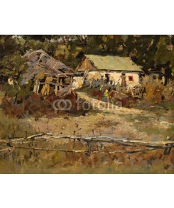 vadim_fl, landscape, oil painting, hand made