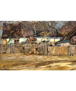 vadim_fl, landscape, oil painting, hand made